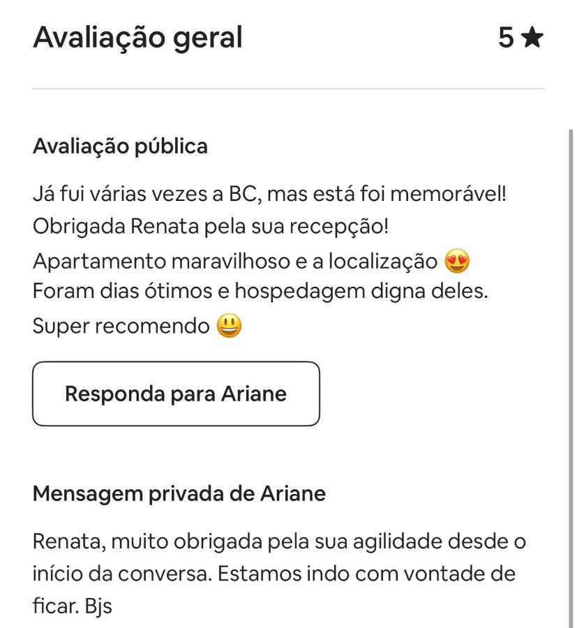 Estudio Conforto Vista Mar B Camboriu Apartamento